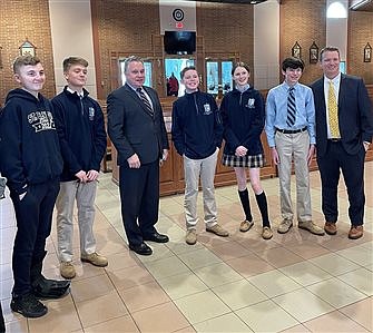 St. Benedict School welcomes Catholic congressman