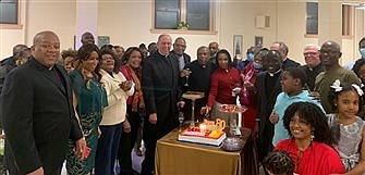 A celebration for Msgr. Dermond’s 80th birthday