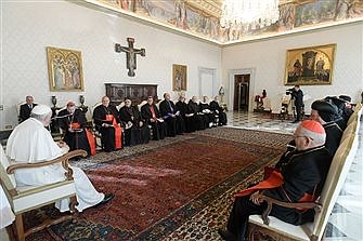 Dialogue is best antidote to extremism, Pope tells Iraqi Christian leaders