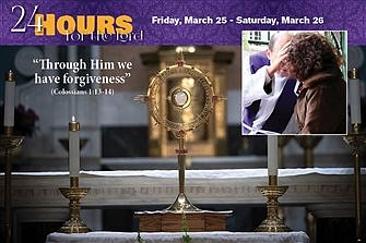 Parishes to offer Confession, Adoration during ‘24 Hours for the Lord’