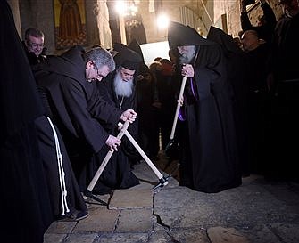 Franciscan custos hopes Holy Sepulcher cooperation can serve as example