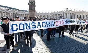 Papa consagrará Ucrania y Rusia a Maríapor catholic