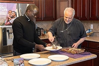 New Lenten series puts Diocese’s priests in the kitchen with global recipes from CRS Rice Bowl