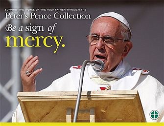 Peter’s Pence Collection for Holy Father’s works of charity scheduled June 26