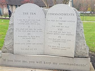 Ten Commandments lead to happiness