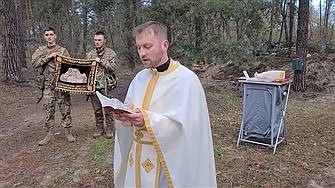 The spiritual and the human: Chaplains help Ukrainian soldiers with both