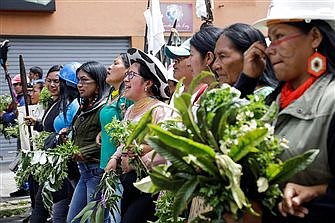 Pope hails nun killed in Haiti as martyr, calls for peace in Ecuador