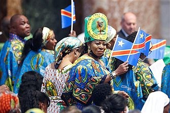 Pope couldn't go to Congo, but Congolese in Rome pray with him for peace