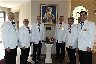 N. J. State Officers for Knights of Columbus installed