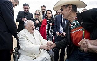 Courage, resilience: Trip shows tenacity of Canada's Indigenous and Pope 