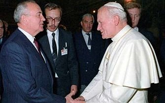 Gorbachev, St. John Paul had great appreciation for each other