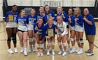 Heavy grad losses have not deterred Donovan Catholic girls volleyball