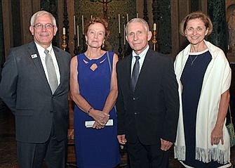 Catholic group honors Fauci, wife for their life's work in health care