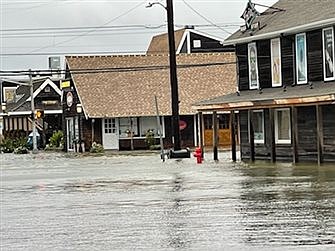 Storm damage extends to Jersey shore communities