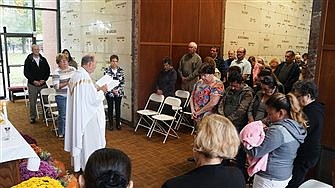 All Souls Day Mass in Hamilton mausoleum