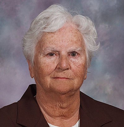 Sister St. Joseph Brennion, former nursing supervisor in Trenton hospital