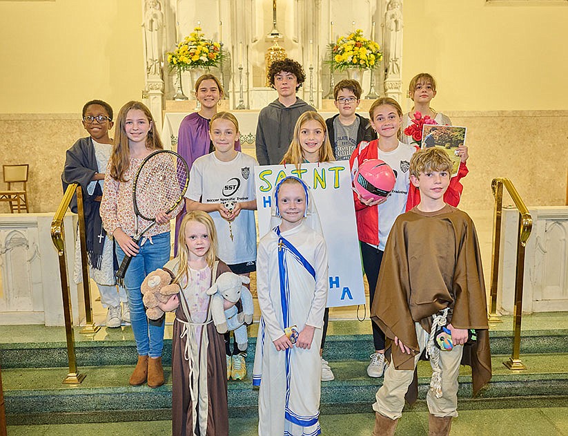 The Saints came marching in to St. Rose in Belmar