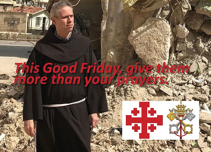 Holy Land Franciscans grateful for DOT’s generous collection