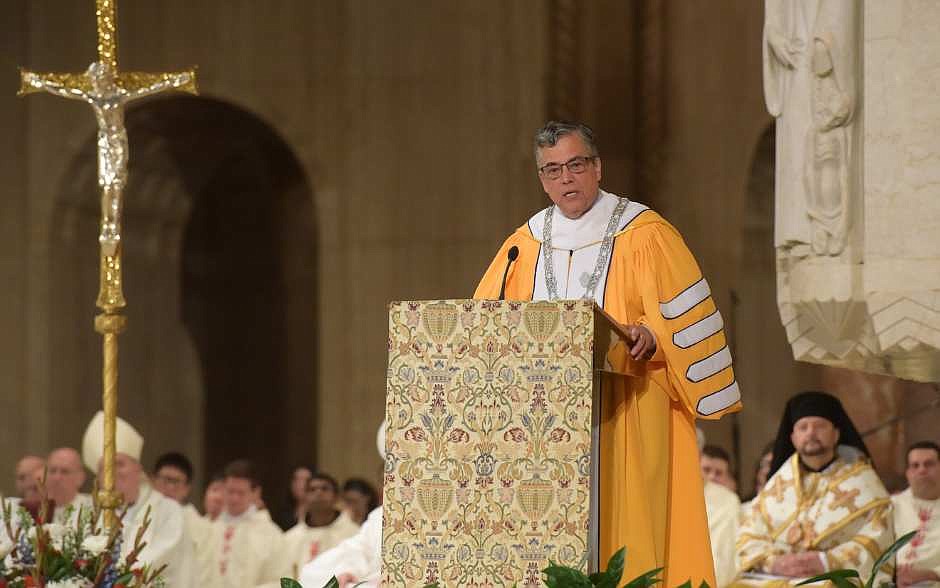 New president says CUA can be 'premier Catholic research university'