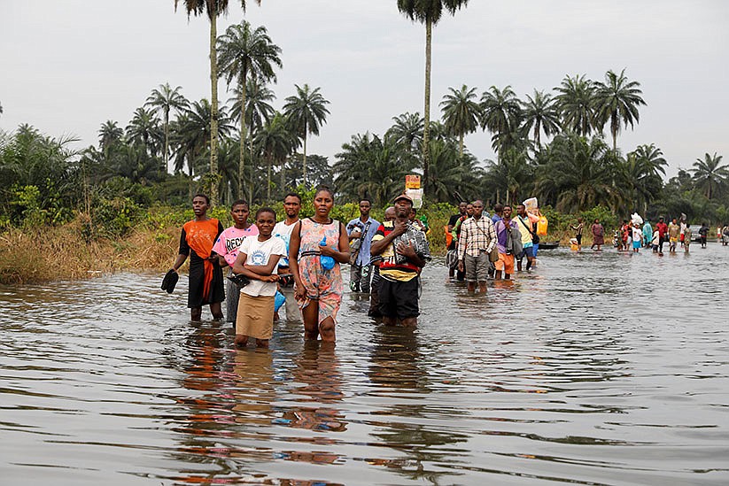 Nigerian Catholic community mobilizes to help with victims of flooding