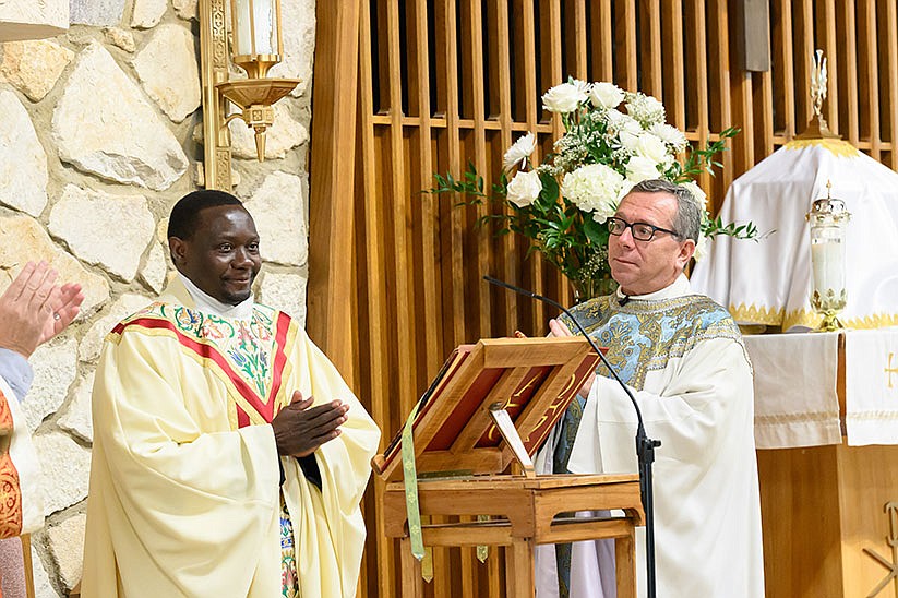 UPDATED: St. Elizabeth Ann Seton Parish celebrates installation of new pastor