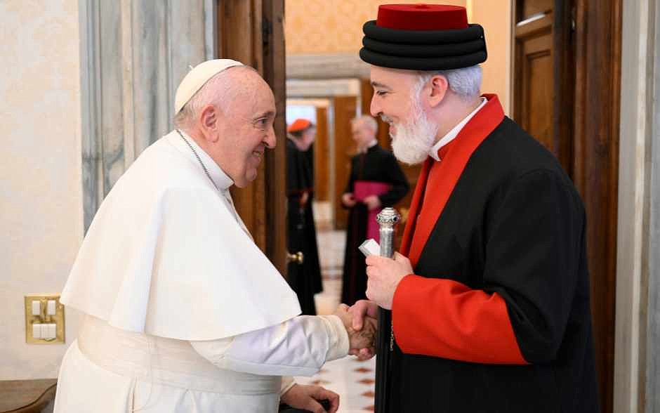 Pope tells patriarch Catholics are ready for a common Easter date