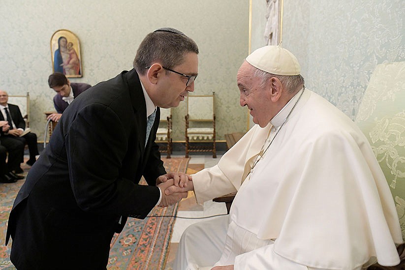 Pope supports Jewish-Catholic project for social justice