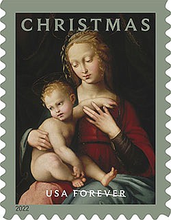 USPS 'Virgin and Child' stamp features one of world's most revered images