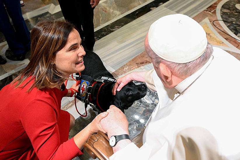 Physical vulnerability can be a resource for society, the Church, Pope says