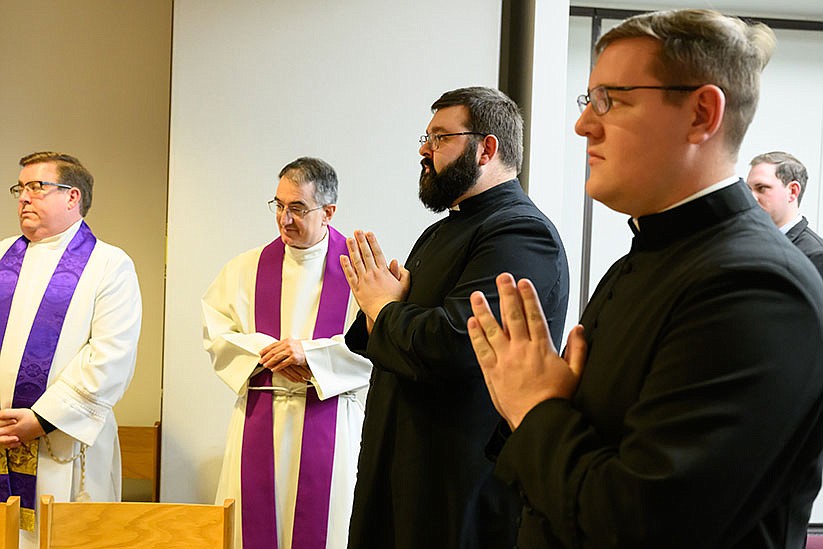 UPDATED: Seminarians’ gathering with Bishop a time of prayer, building camaraderie