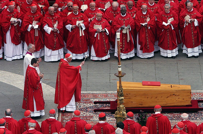 Funeral Mass for Pope Benedict XVI will be based on a papal funeral