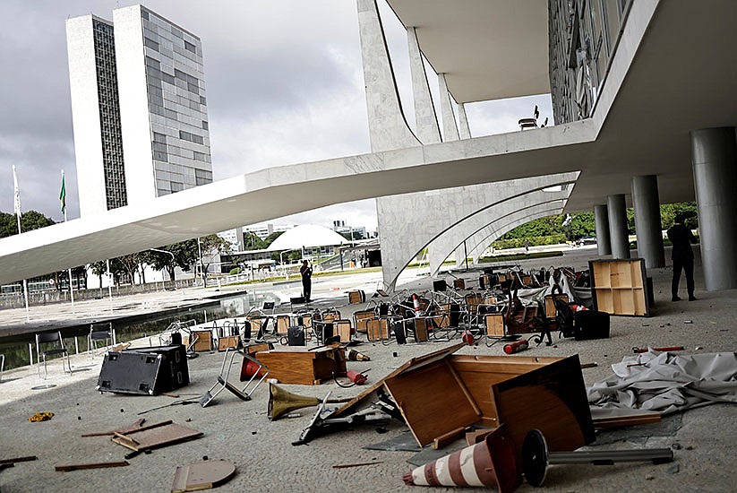 Catholic leaders condemn attacks on Brazil's Congress, high court, presidential palace