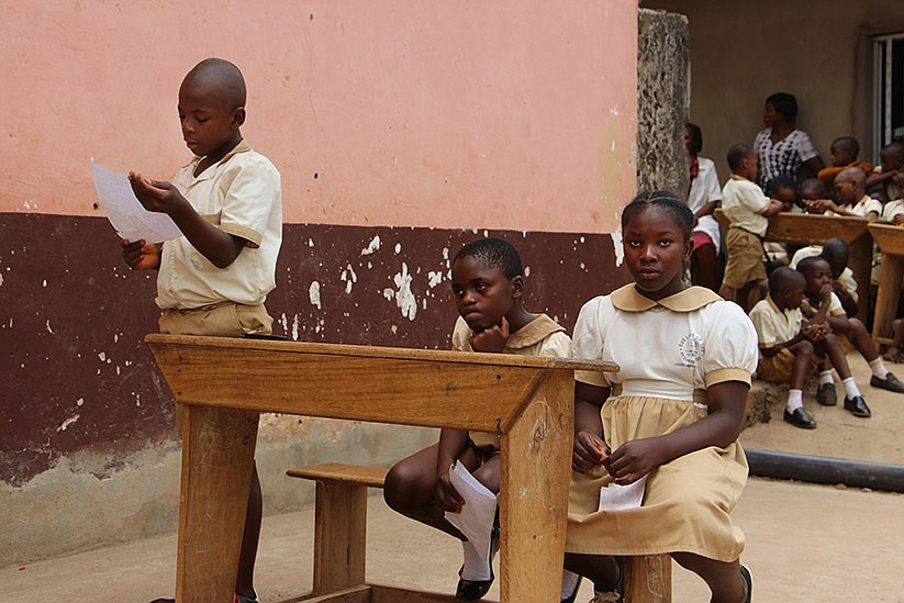 For these children in Cameroon, school is home