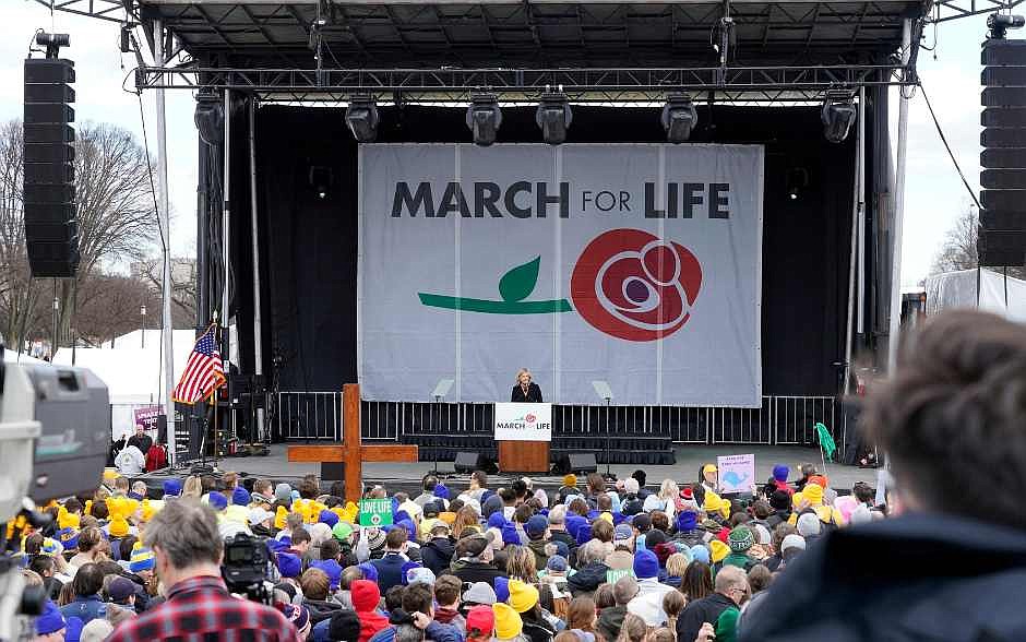 'Aún no hemos terminado': La Marcha por la Vida realiza el primer evento nacional después de la anulación de Roe vs. Wade