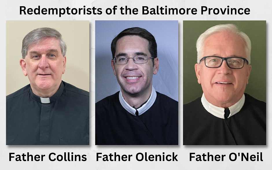 Local Redemptorist priests elected to community's leadership team 