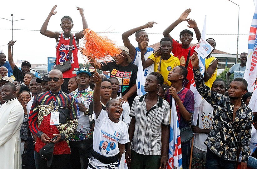 Pope preaches peace, cooperation, resilience to a Congo 'gasping for breath'