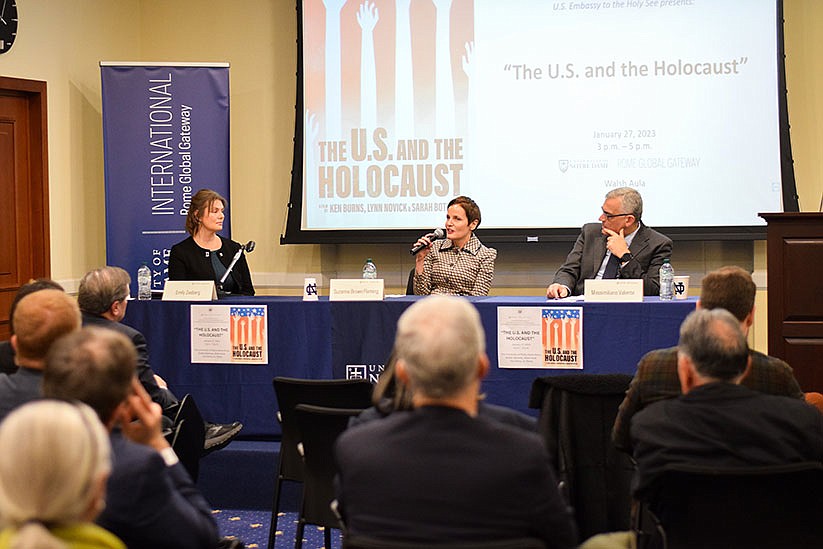 Scholars, diplomats reflect on U.S. and Church's response to the Holocaust