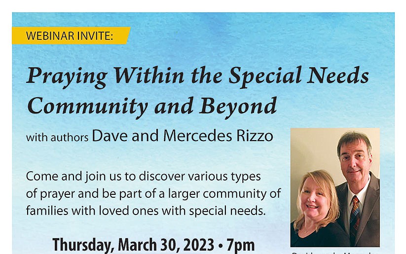 Webinar to focus on ministering to the special needs community