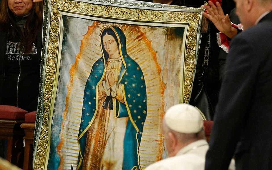 Guadalupe is a message of communion amid mixed cultures, Pope says