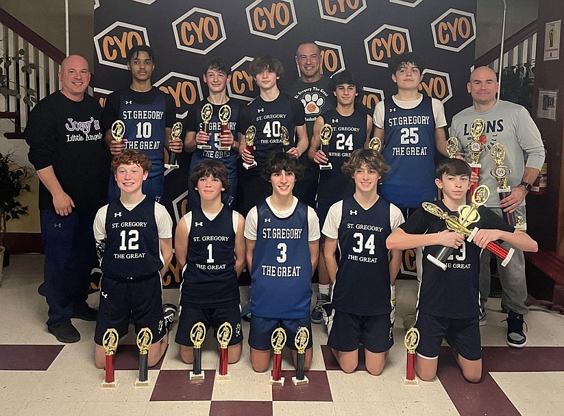 Mercer County CYO basketball crowns six league champions