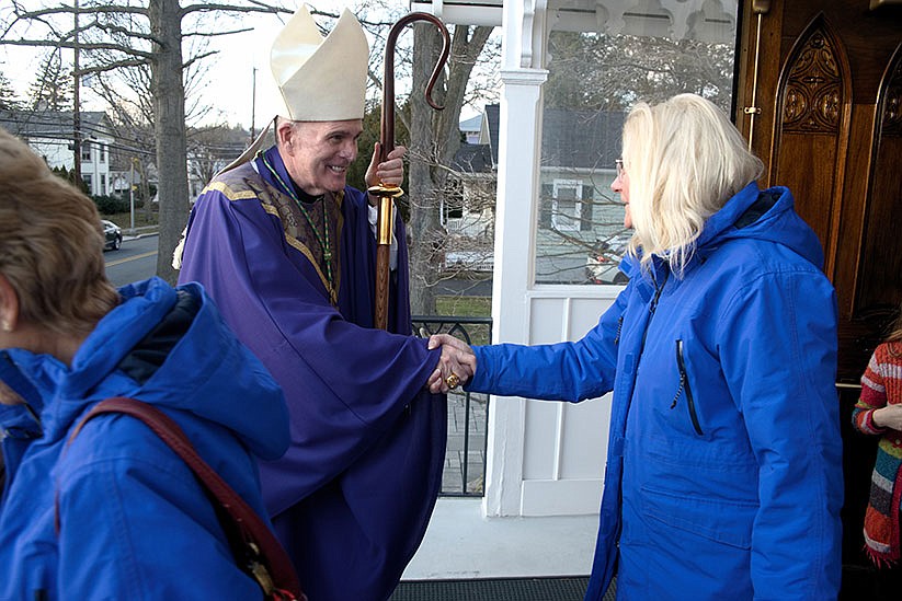 Bishop's Lenten visit to Hopewell parish