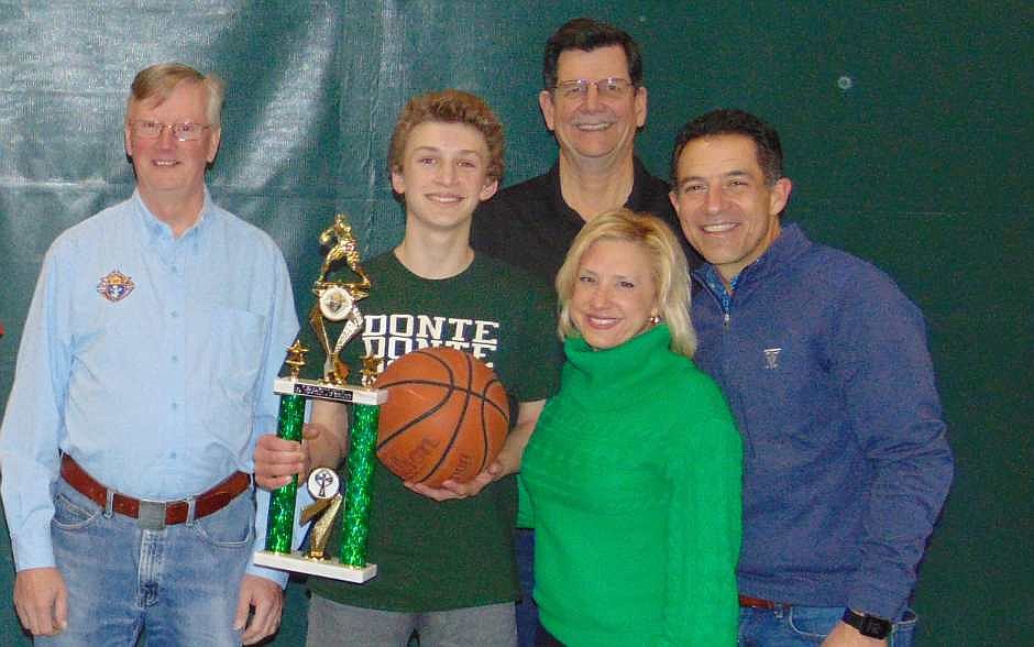 Knights award Free Throw trophies to three youth of Diocese