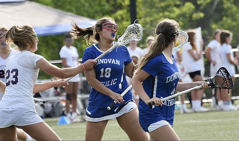 Former defender Robalino an offensive force for Donovan Catholic girls lacrosse