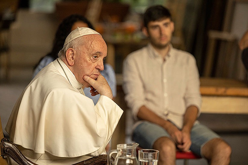 Pope says using Tinder is 'normal,' talks inclusivity in Disney documentary