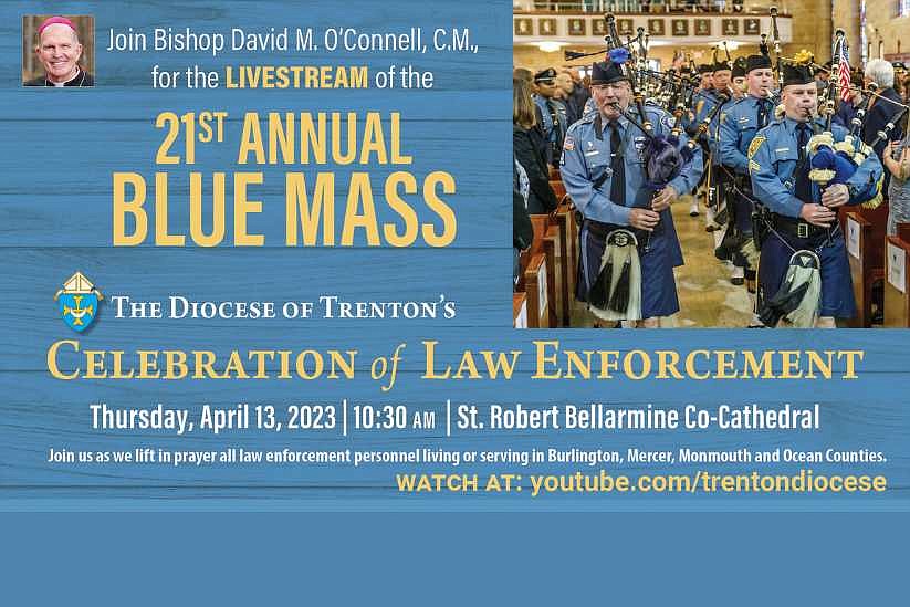 Diocese invites all to pray for law enforcement during annual Blue Mass April 13 in Freehold