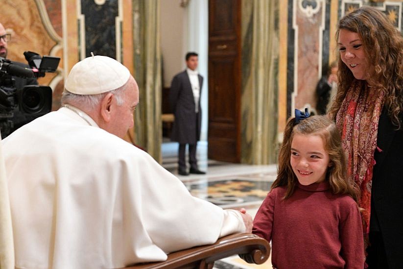 Pope asks mentally disabled, caretakers to be missionaries of God's love