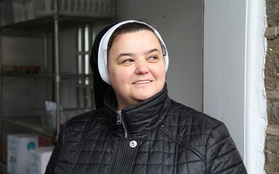 From Ukraine to Philly streets, Basilian sister's 'restless love of the poor' drives her