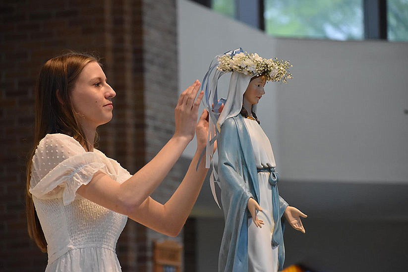 Parish and school communities uphold May crowning tradition