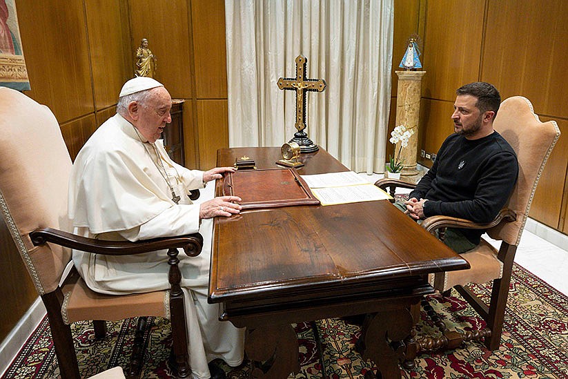 US Ukrainian Catholics greet Zelenskyy-Pope Francis meeting with elation and concern