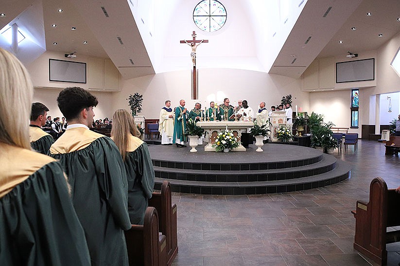 RBC students celebrate graduation Mass with Bishop